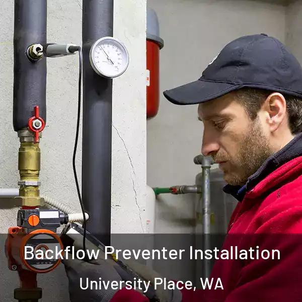  Backflow Preventer Installation University Place, WA
