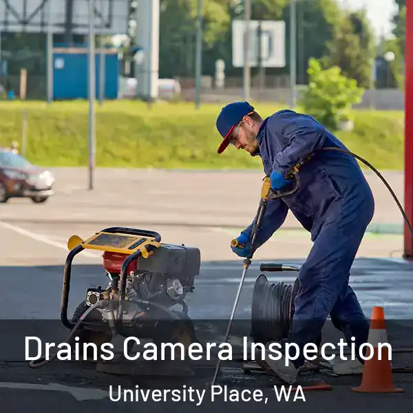  Drains Camera Inspection University Place, WA