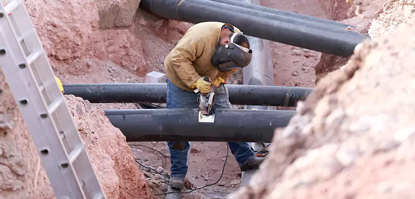 Cast Iron Sewer Pipe Replacement in University Place