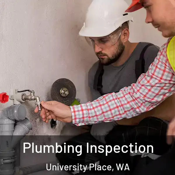  Plumbing Inspection University Place, WA