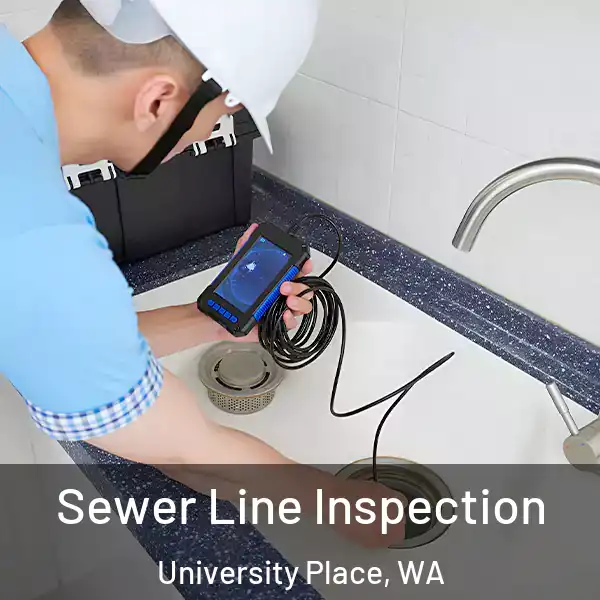  Sewer Line Inspection University Place, WA