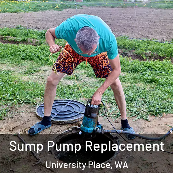  Sump Pump Replacement University Place, WA
