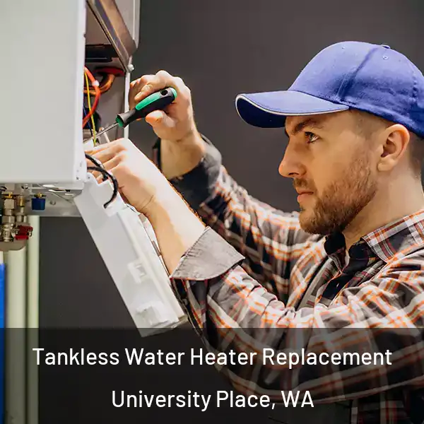  Tankless Water Heater Replacement University Place, WA